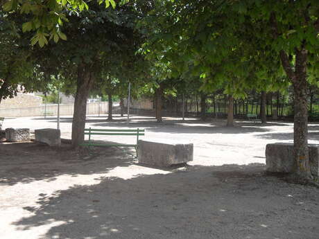 Parc et terrain de boule Square Raoul Meynard