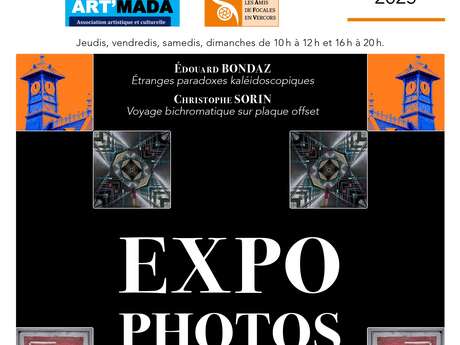 Exposition - voyage bichromique sur plaque offset