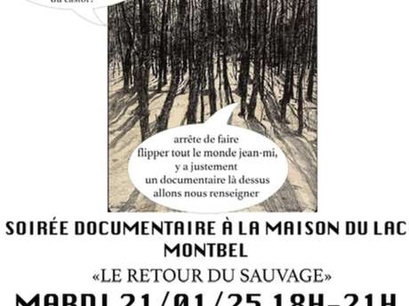 soirée projection: documentaire Le retour du sauvage