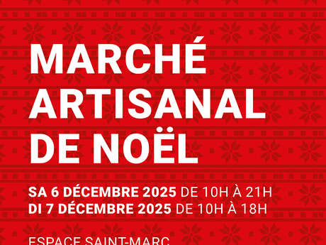 Marché artisanal de Noël