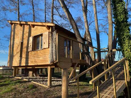 Cabane sur pilotis du Surizet