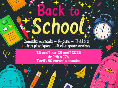 Back to School - Stage avec My School