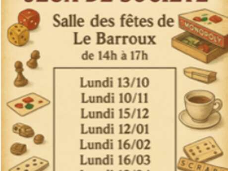 Après-midi jeux de société