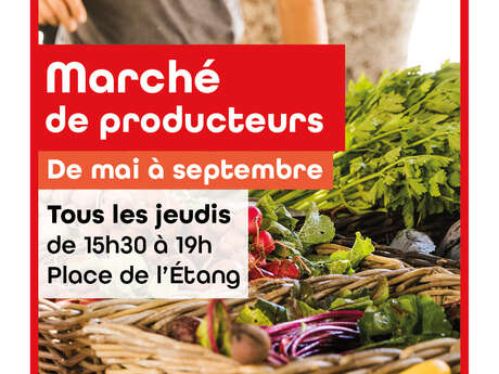 Marché de producteurs à Cucuron