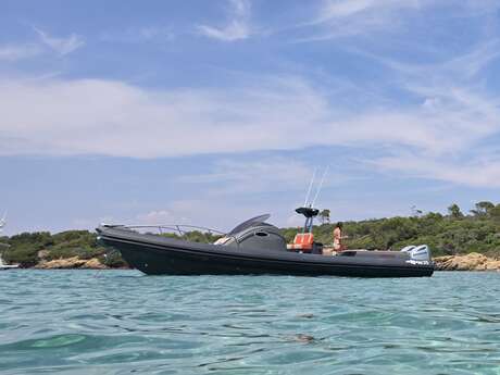 I love Porquerolles : Tour de l'île en bateau