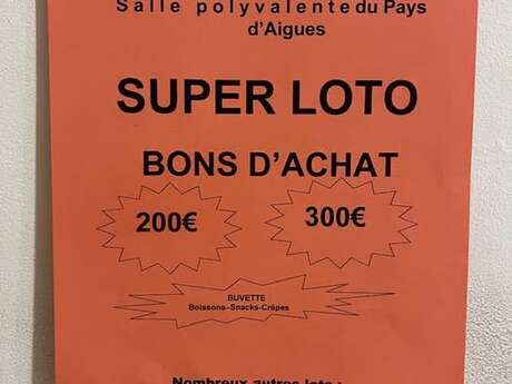 Loto du parti socialiste à La Tour d'Aigues