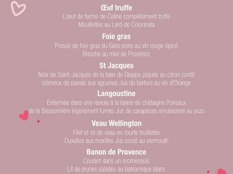 Saint-Valentin au Mas Bottero