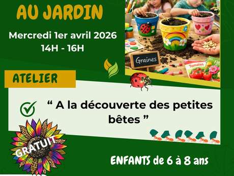 Les Mercredis du Pôle " A la découverte des petites bêtes "