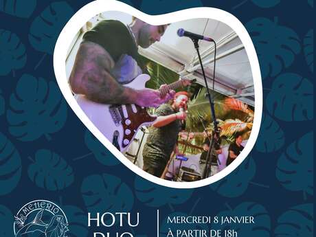 Hotu Duo en concert - Meherio Tahitian Bistro