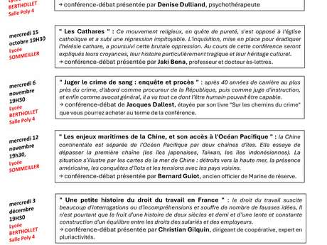 Conférence : " Les Cathares "