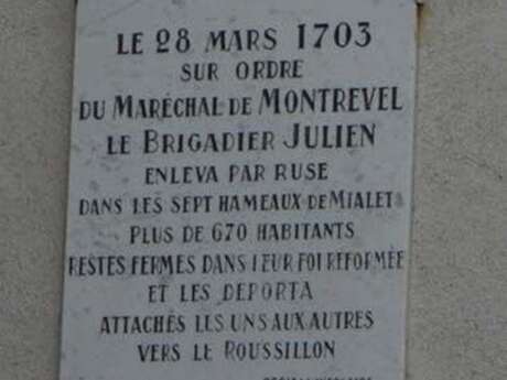 Plaque de la Déportation