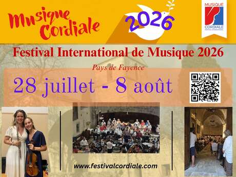 Festival Musique cordiale concert de clôture Eglise Saint-Léger -  Seillans