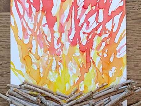 Atelier "Art préhistorique : le feu"