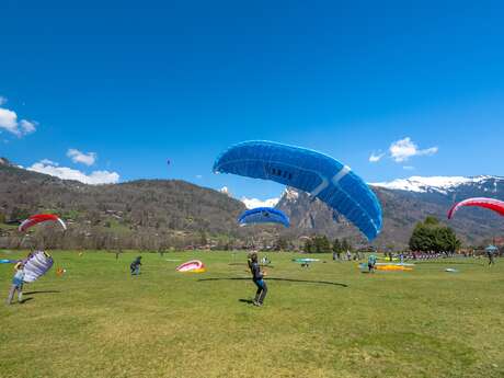 Aire d'atterrissage de parapente