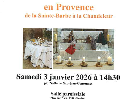 Conférence : Les traditions calendales en Provence