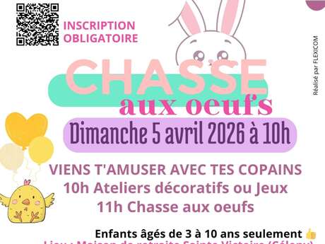 Chasse aux oeufs de Celony