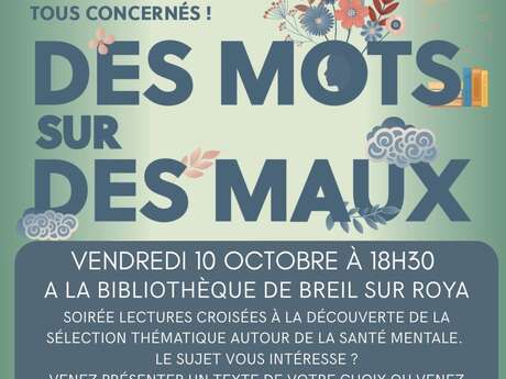 Santé mentale tous concernés! Des mots sur les maux