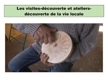 Visite de l'atelier bois des frères Grossan