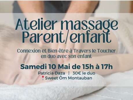 Atelier en duo massage enfant
