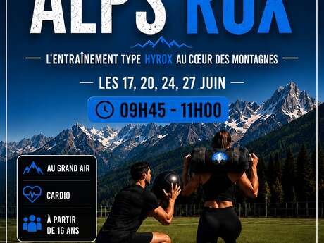 Alps'rox : entraînement type hyrox au coeur des montagnes