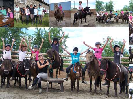 Stages équitation enfants