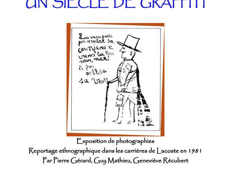 Journées du patrimoine - Un siècle de Graffiti