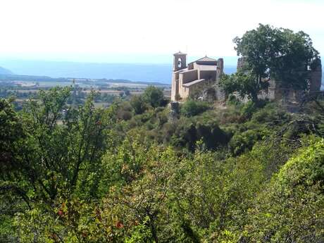 SAINT-JURS - Le sommet de l'Agra