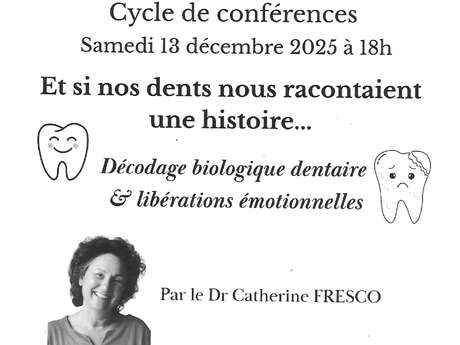 Lecture series: "And if our teeth told us a story...".