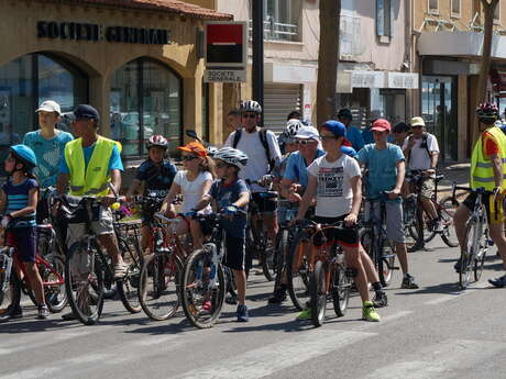 Mai mit dem Fahrrad in Martigues