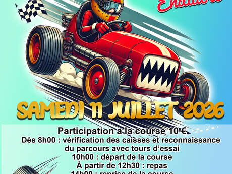 Courses de caisses à savon et repas moules frites à Cadenet