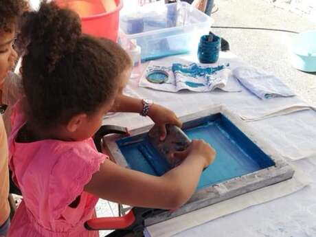 Atelier : Sérigraphier la nature