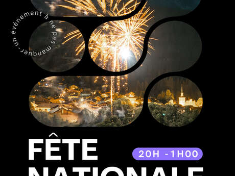 Fête nationale et feux d'artifices