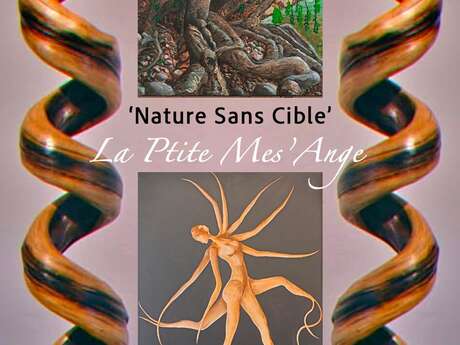Exposition sculpture bois & peinture