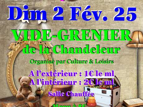 Vide-greniers Le 2 fév 2025