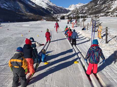 Ski de fond enfant matin - ESF Névache