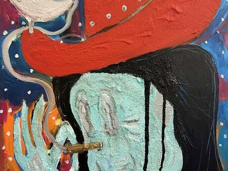 Exposition "COWBOYS ON THE MOON" de Noel Fielding