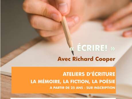 Atelier d'écriture - avec Richard Cooper