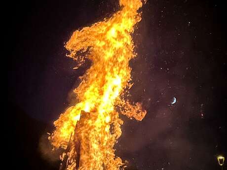 Feu de la saint Jean - Bleu Citron