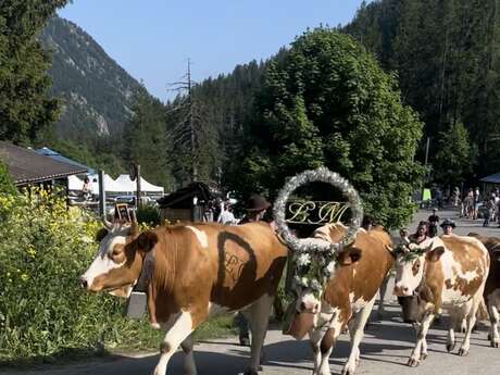 Transhumance festival in Casterino