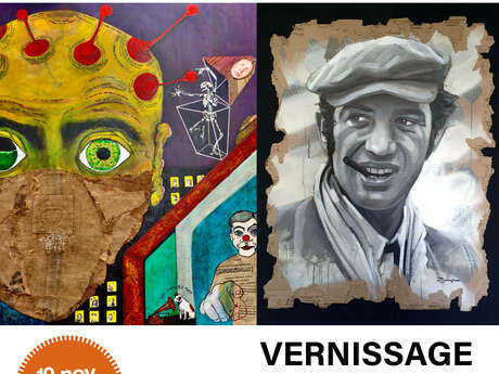 Exposition de peintures : Patrick Malatrait et Nicolas Braghini