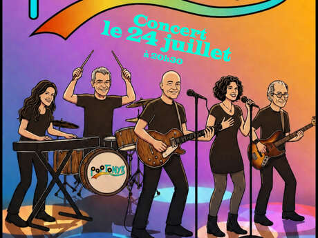 Concert du groupe Poptonyk au Baroscope
