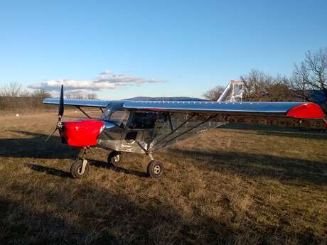 First microlight flight with Flying Spirit