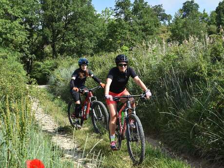 Site VTT FFC-Pays d'Oraison-Coeur de Durance-Circuit 6-Noir-Oraison