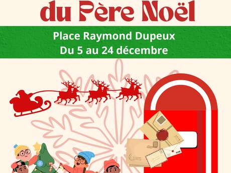Dépose ton courrier dans la boîte aux lettres du Père Noël