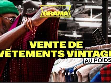 Grama Vintage - Vente de vêtements vintage / seconde main au poids