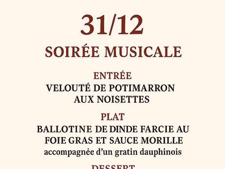 Soirée musicale Petit Bonheur Mons
