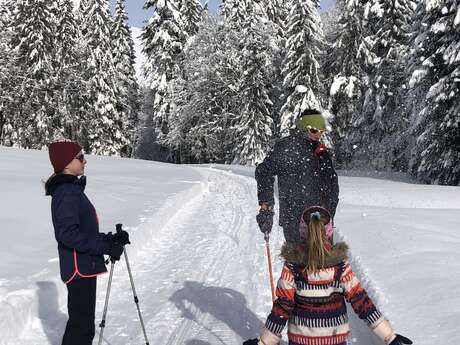Itinéraire raquettes : Le plateau de la Charniaz