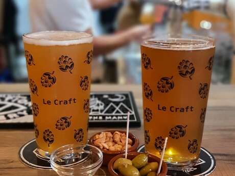 Le Craft, an independent microbrewery and taproom in La Ciotat