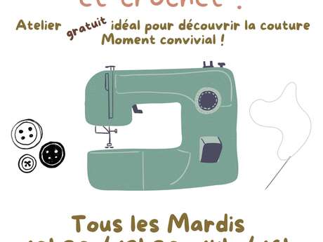 Atelier couture et crochet