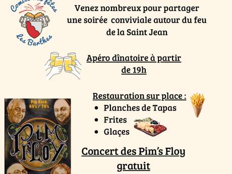 Fête de la musique et feu de la Saint-Jean